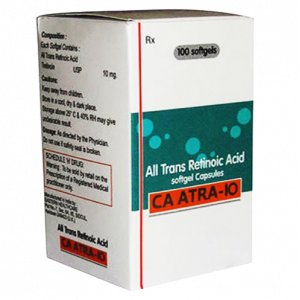 CA ATRA 10 MG ( TRETINOIN ) 100 SOFT GELATIN CAPSULES